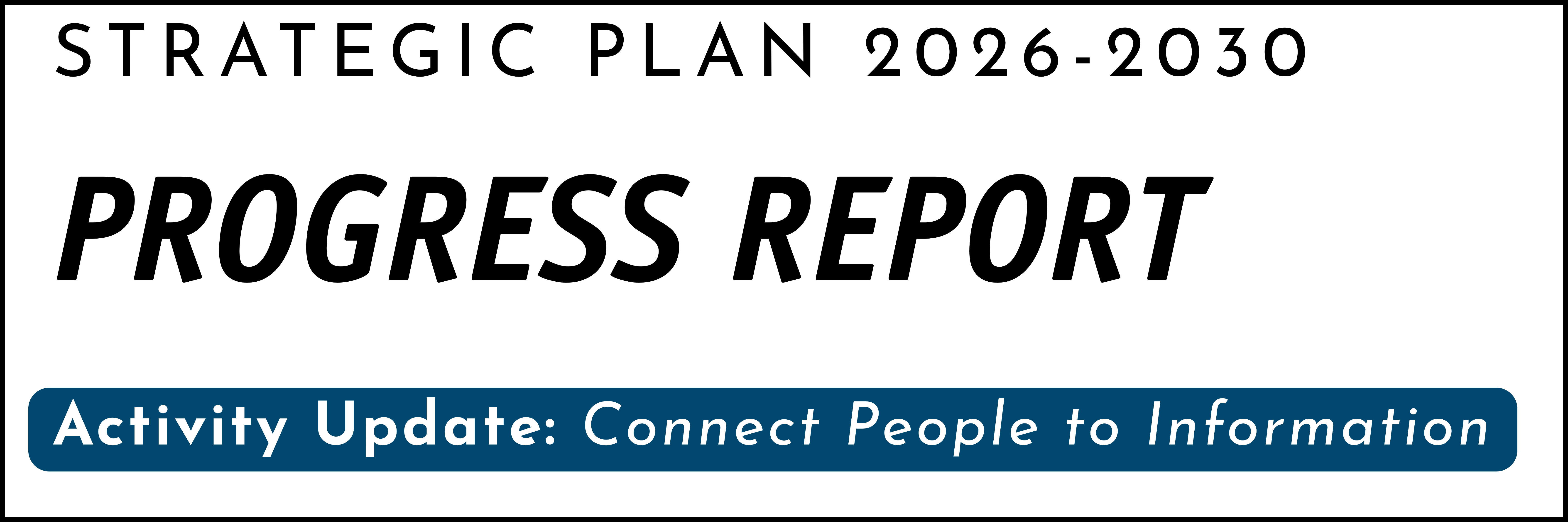 Strategic Plan Updates