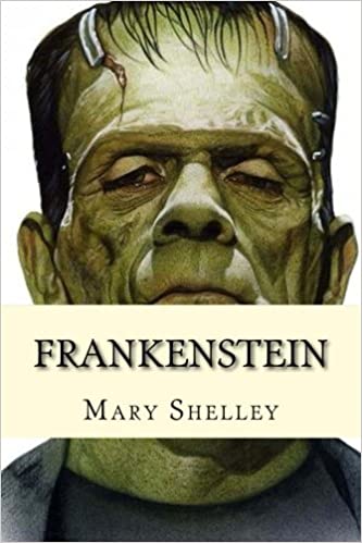 book-cover-of-Frankenstein-by-Mary-Shelley