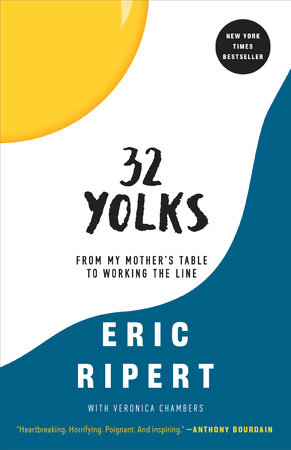Book-cover-of-32-Yolks,-link-to-the-catalog