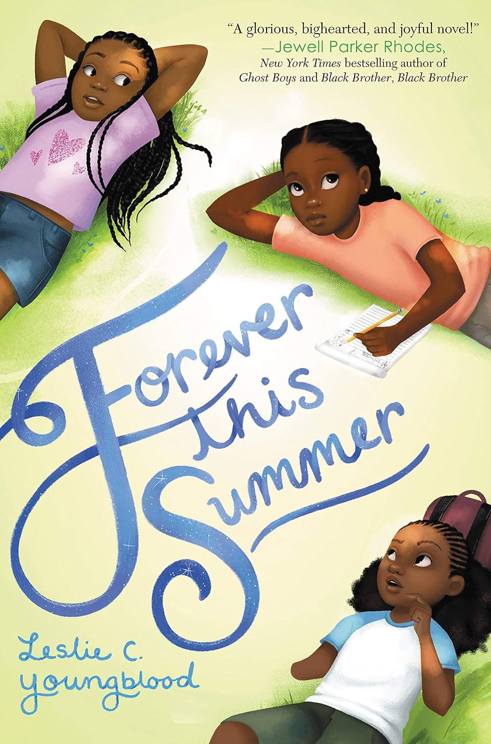 Book cover for "Forever This Summer" by Leslie C. Youngblood