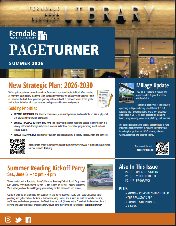 Summer 2026 Newsletter