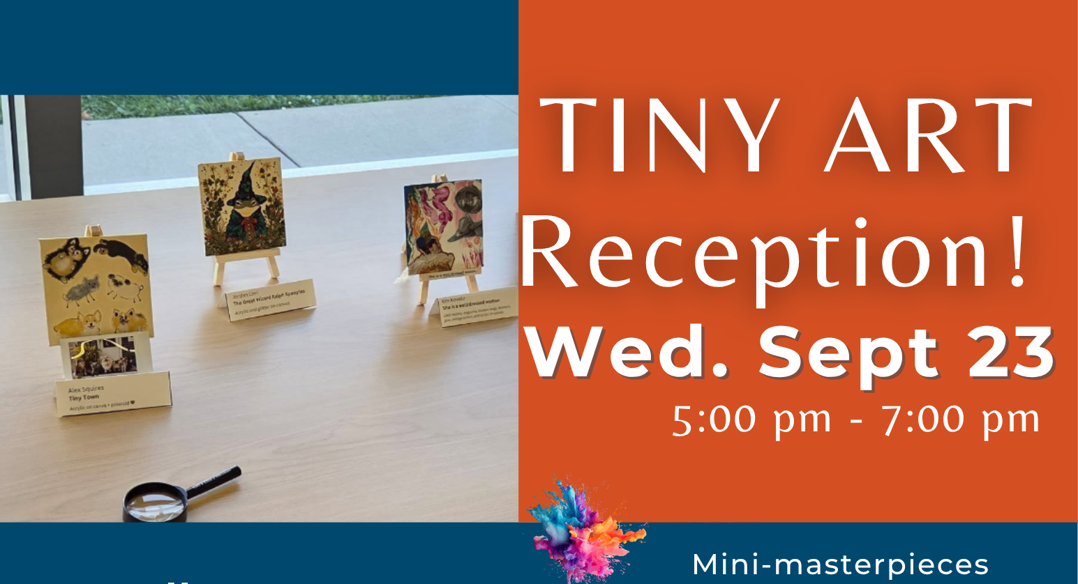 Tiny Art Reception
