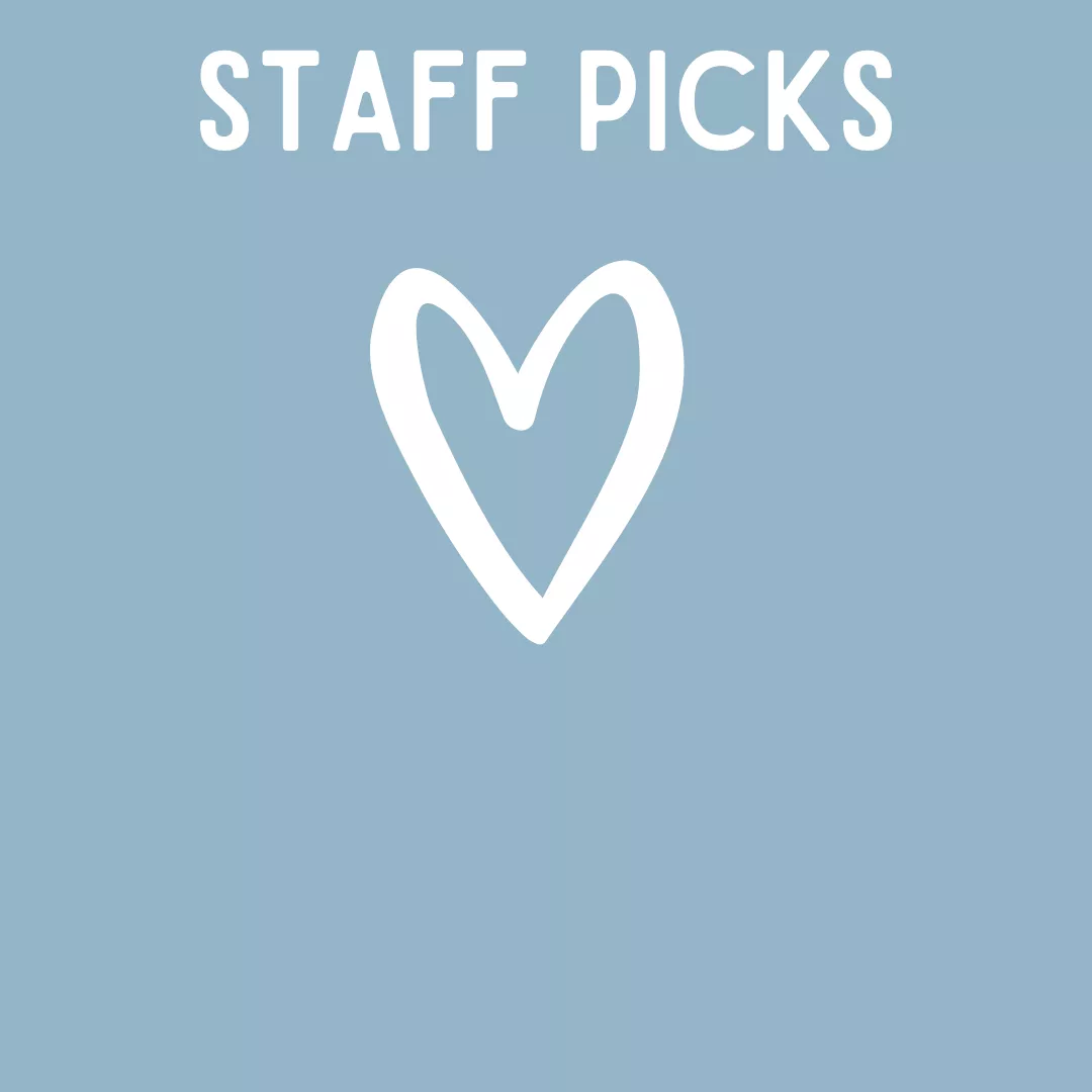 link to staff&#039;s favorite books, music, and more, image of a heart