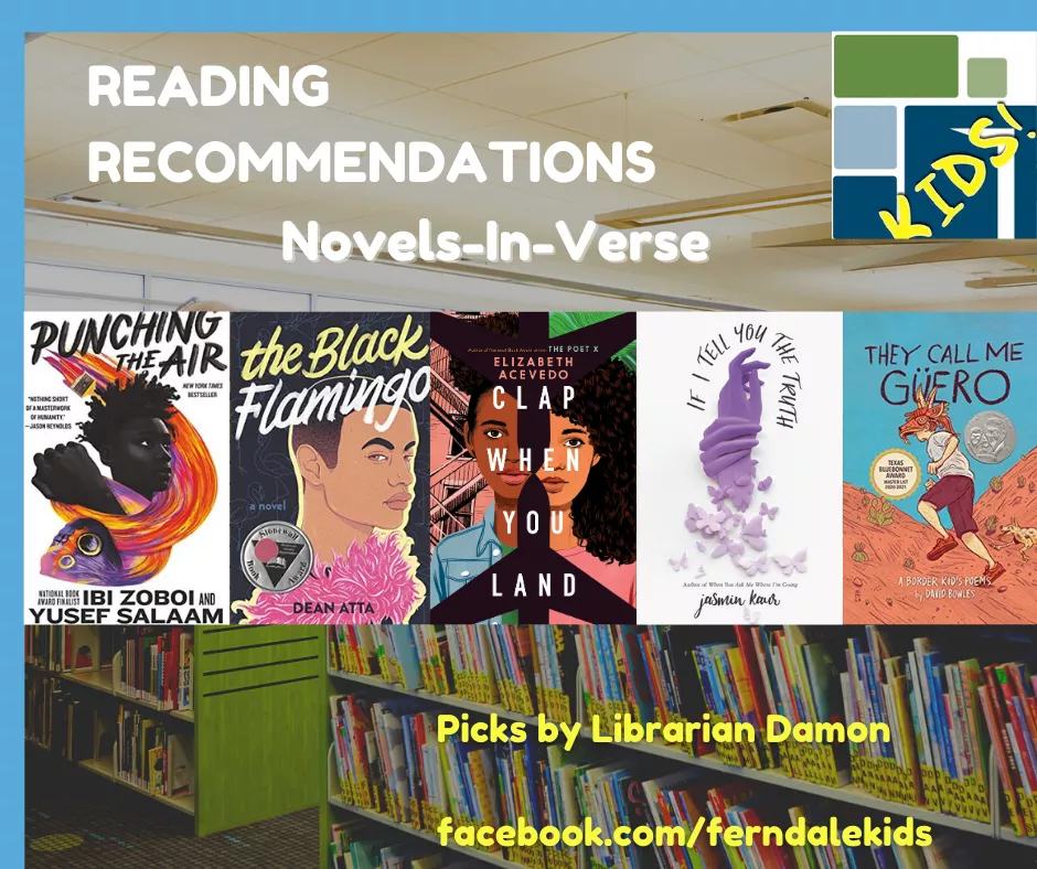 cover of Kids Read: Novels in Verse