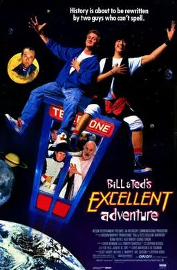 Link to Bill &amp; Ted's Excellent Adventure movie in the library catalog