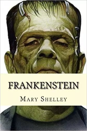 book cover of Frankenstein by Mary Shelley