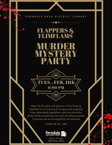 Flappers & Flim-Flams: A Murder Mystery Party!